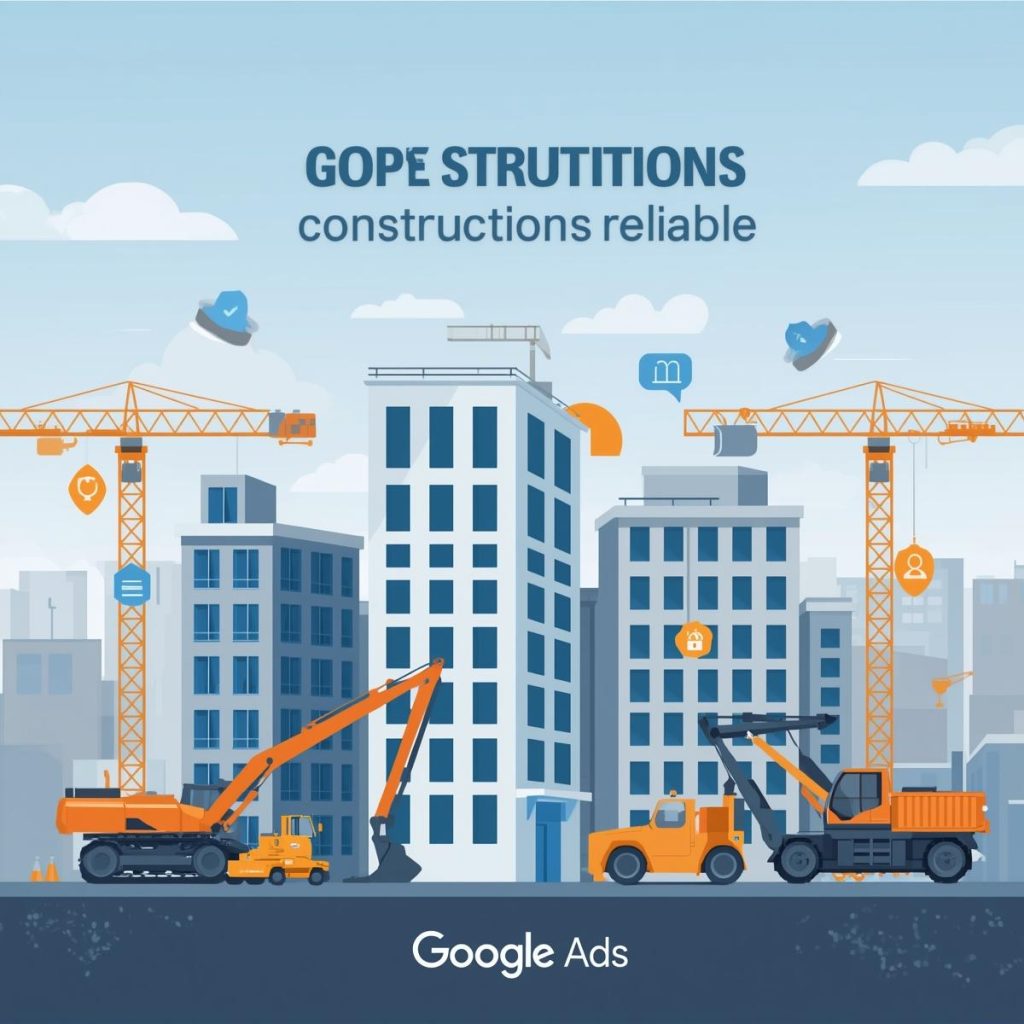 گوگل ادز تخصصی صنعت ساختمان
